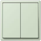 JUNG - Friends of Hue Funk-Wandsender Set 4-kanalig, Serie LS, vert anglâis pale