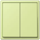 JUNG - Friends of Hue Funk-Wandsender Set 4-kanalig, Serie LS, vert jaune clair