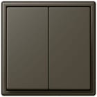JUNG - Friends of Hue Funk-Wandsender Set 4-kanalig, Serie LS, ombre naturelle 31