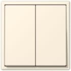 JUNG - Friends of Hue Funk-Wandsender Set 4-kanalig, Serie LS, blanc ivoire