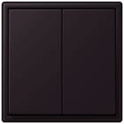 JUNG - Friends of Hue Funk-Wandsender Set 4-kanalig, Serie LS, noir d'ivoire