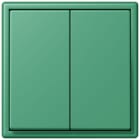 JUNG - Friends of Hue Funk-Wandsender Set 4-kanalig, Serie LS, vert 59
