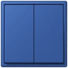 JUNG - Friends of Hue Funk-Wandsender Set 4-kanalig, Serie LS, bleu outremer 59