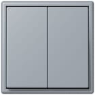JUNG - Friends of Hue Funk-Wandsender Set 4-kanalig, Serie LS, gris clair 59