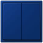 JUNG - Friends of Hue Funk-Wandsender Set 4-kanalig, Serie LS, bleu outremer foncé
