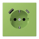 JUNG - SCHUKO Steckdose 16 A 250 V ~, USB 1 x Typ A + 1 x Typ CSAFETY+, vert 31