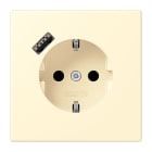JUNG - SCHUKO Steckdose 16 A 250 V ~, mit USB 1 x Typ A,  SAFETY+, Serie LS, blanc
