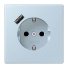 JUNG - SCHUKO Steckdose 16 A 250 V ~, mit USB 1 x Typ ASAFETY+, Serie LS, outremerclair