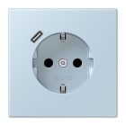 JUNG - SCHUKO Steckdose 16 A 250 V ~, mit USB 1 x Typ CSAFETY+, Serie LS, outremerclair