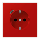 JUNG - SCHUKO Steckdose 16 A 250 V ~, USB 1 x Typ CSAFETY+, rouge vermillon 31