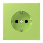JUNG - SCHUKO Steckdose, 16 A 250 V ~, Serie LS, vert clair