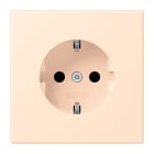 JUNG - SCHUKO Steckdose, 16 A 250 V ~, Serie LS, terre sienne pâle