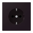 JUNG - SCHUKO Steckdose, 16 A 250 V ~, Serie LS, noir d'ivoire