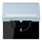 JUNG - SCHUKO Steckdose, 16 A 250 V ~,SchriftfeldSAFETY+, Klappdeckel, outreme