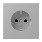 JUNG - SCHUKO Steckdose, 16 A 250 V ~, SAFETY+, Serie LS, gris moyen