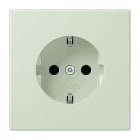 JUNG - SCHUKO Steckdose, 16 A 250 V ~,  SAFETY+, Serie LS, vert anglâis pale