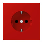 JUNG - SCHUKO Steckdose, 16 A 250 V ~, SAFETY+, Serie LS, rouge vermillon 31