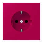 JUNG - SCHUKO Steckdose, 16 A 250 V ~, SAFETY+, Serie LS, rouge rubia