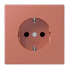 JUNG - SCHUKO Steckdose, 16 A 250 V ~,  SAFETY+, Serie LS, terre sienne brique