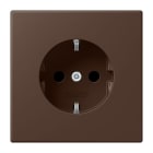 JUNG - SCHUKO Steckdose, 16 A 250 V ~, SAFETY+, Serie LS, terre d'ombre brûlée 31