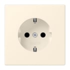 JUNG - SCHUKO Steckdose, 16 A 250 V ~,  SAFETY+, Serie LS, blanc ivoire