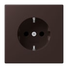 JUNG - SCHUKO Steckdose, 16 A 250 V ~, SAFETY+, Serie LS, terre d’ombre brûlée 59