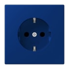 JUNG - SCHUKO Steckdose, 16 A 250 V ~, SAFETY+, Serie LS, bleu outremer foncé