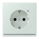 JUNG - SCHUKO Steckdose, 16 A 250 V ~, Orientierungslicht,SAFETY+, céruléen pale