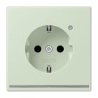 JUNG - SCHUKO Steckdose, 16 A 250 V ~, Orientierungslicht,SAFETY+, vert anglâis pale