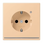 JUNG - SCHUKO Steckdose, 16 A 250 V ~, Orientierungslicht,SAFETY+, terre sienne claire 31