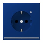 JUNG - SCHUKO Steckdose, 16 A 250 V ~, Orientierungslicht,SAFETY+, bleu outremer foncé