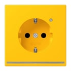 JUNG - SCHUKO Steckdose, 16 A 250 V ~, Orientierungslicht,SAFETY+, le jaune vif