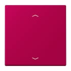 JUNG - LB-Management Taster 1fach, mit Pfeilsymbolen, Serie LS, rouge rubia