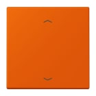 JUNG - LB-Management Taster 1fach, mit Pfeilsymbolen, Serie LS, orange vif
