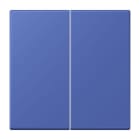 JUNG - LB-Management Taster 2fach, Duroplast lackiert, Serie LS, bleu outremer 31