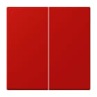 JUNG - LB-Management Taster 2fach, Duroplast lackiert, Serie LS, rouge vermillon 31