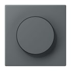 JUNG - Abdeckung mit Drehknopf, Serie LS, gris foncé 31