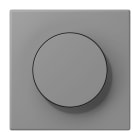 JUNG - Abdeckung mit Drehknopf, Serie LS, gris 31
