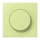 JUNG - Abdeckung mit Drehknopf, Serie LS, vert jaune clair
