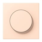 JUNG - Abdeckung mit Drehknopf, Serie LS, rose pâle