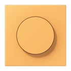 JUNG - Abdeckung mit Drehknopf, Serie LS, ocre jaune clair