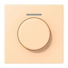 JUNG - Abdeckung mit Lichtleiter für KNX Drehsensor, Serie LS, ocre
