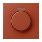 JUNG - Abdeckung mit Lichtleiter für KNX Drehsensor, Serie LS, l'ocre rouge