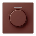 JUNG - Abdeckung mit Lichtleiter für KNX Drehsensor, Serie LS, terre sienne brûlée 31