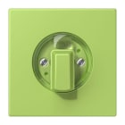 JUNG - Abdeckung für Drehschalter, Serie LS, vert clair