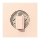JUNG - Abdeckung für Drehschalter, Serie LS, orange pâle