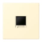 JUNG - Abdeckung (gerastet) für Modular-Jack-Steckbuchsen 1fach, Serie LS, blanc