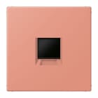 JUNG - Abdeckung für Modular-Jack-Steckbuchsen 1fach, Serie LS, l'ocre rouge moyen