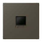 JUNG - Abdeckung für Modular-Jack-Steckbuchsen 1fach, Serie LS, ombre naturelle 31