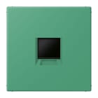 JUNG - Abdeckung (gerastet) für Modular-Jack-Steckbuchsen 1fach, Serie LS, vert 59